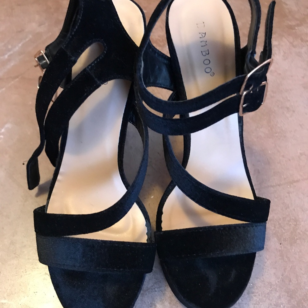 Bamboo high heels